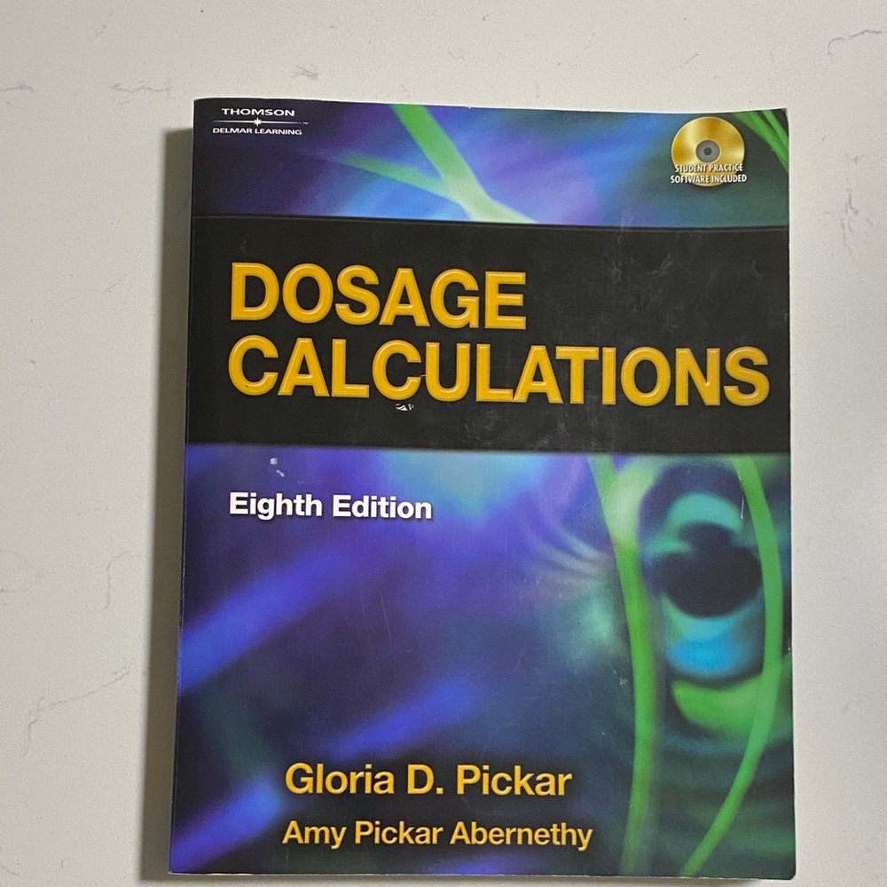 Dosage Calculations Eighth Edition Book